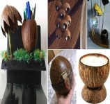 Coconut Shell craft