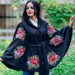 Embroidered Poncho