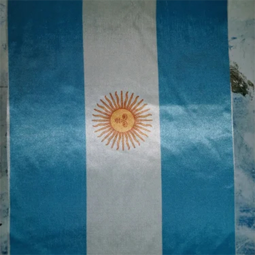 Satin Argentina National Flag