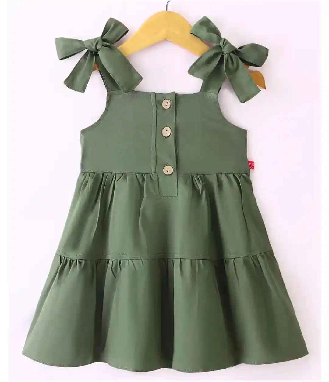 Green Colour Frock