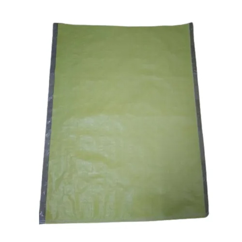 Rectangle Yellow PP Packaging Bag