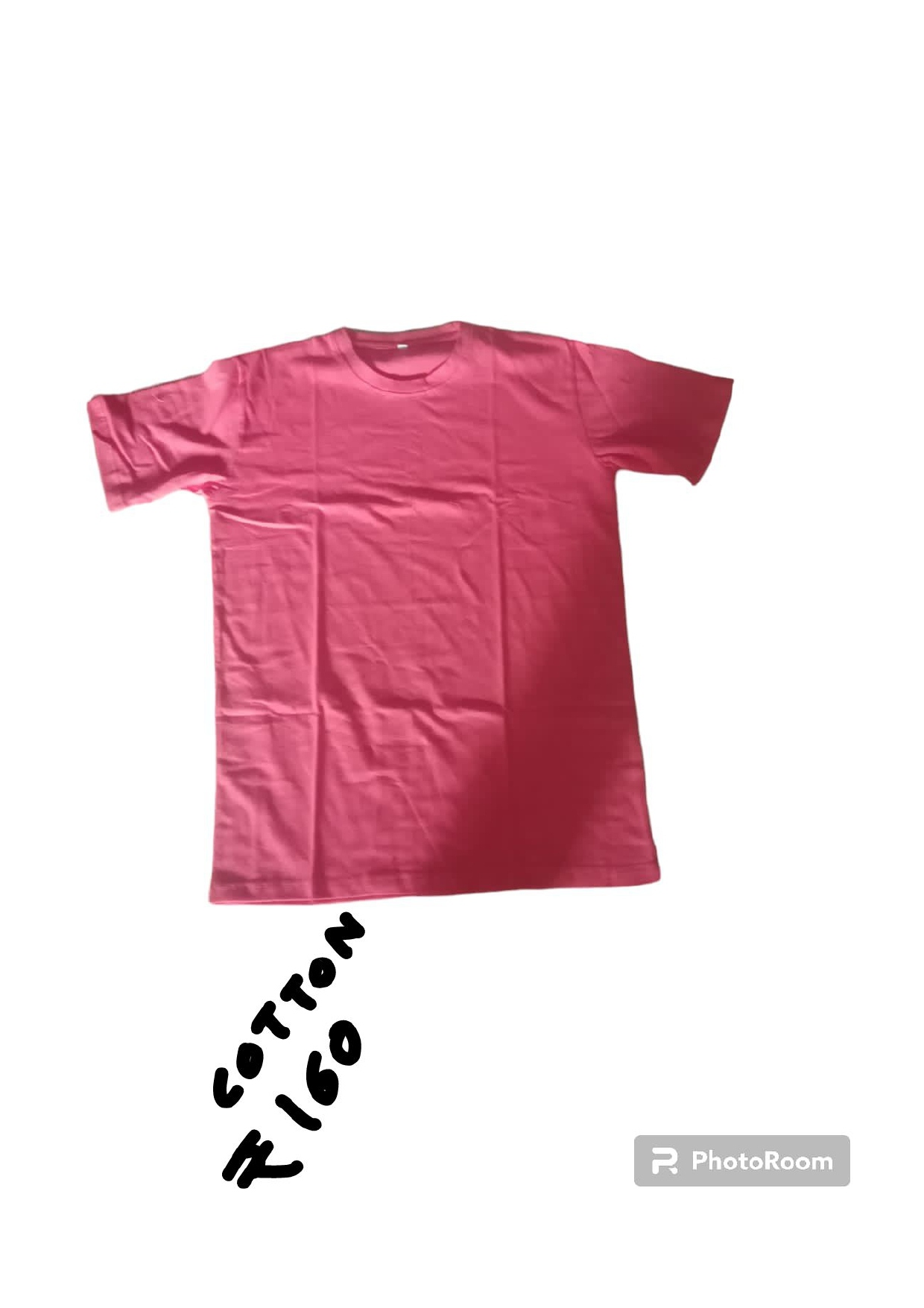 Pink Cotton T Shirt