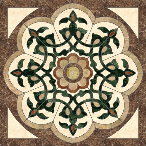 Marble Floor Medallion