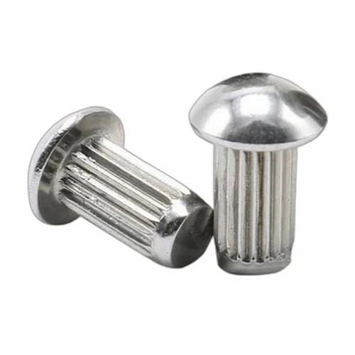 Knurled Rivet with Pan Head