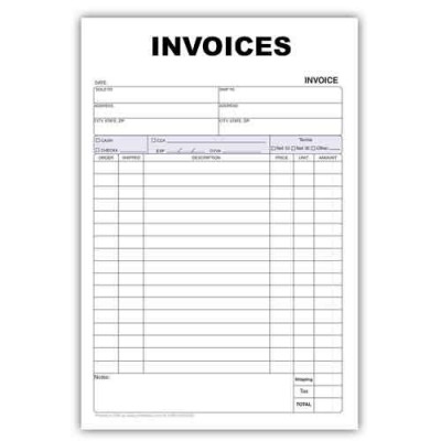 Invoice Latter Printing Service