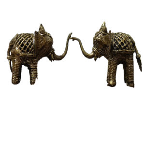 Brass Elephant Statue