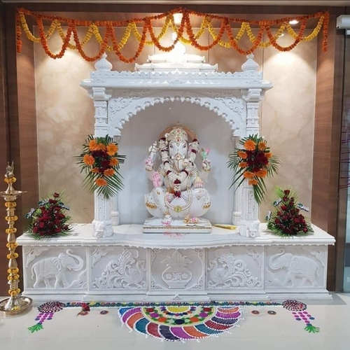 White Marble Indoor Temple