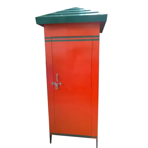 Mild Steel Portable Toilet Cabin