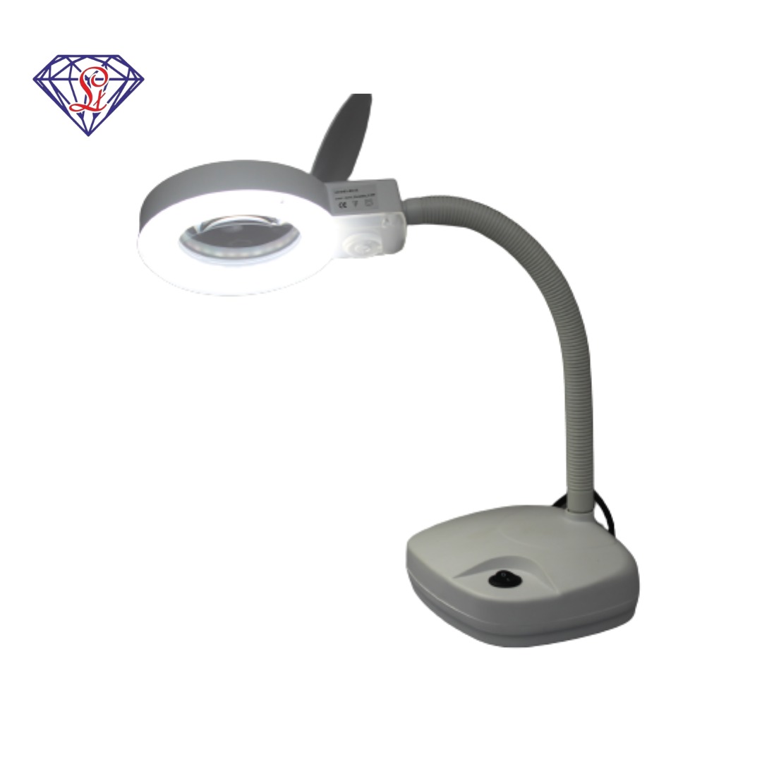 Led Lamp With Magnifier