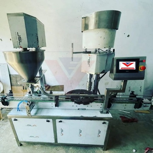 Four Head Filling With Singhal Hed Capping Machine