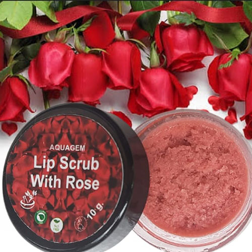 Lip Scrub With Rose