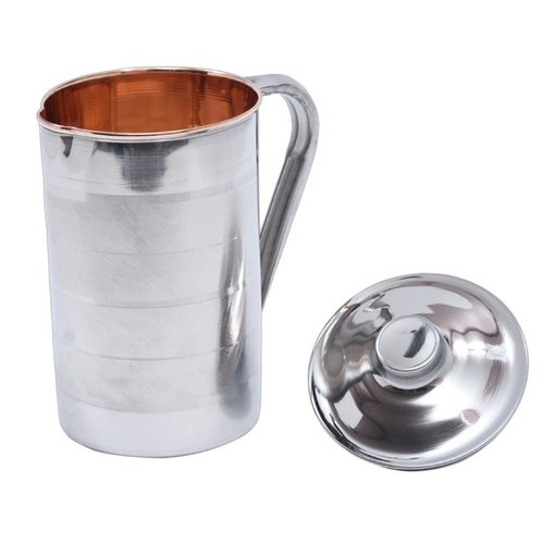 Copper 1 Jug 4 glass Set