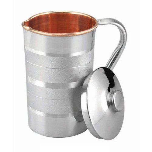 SS Copper Jug Set