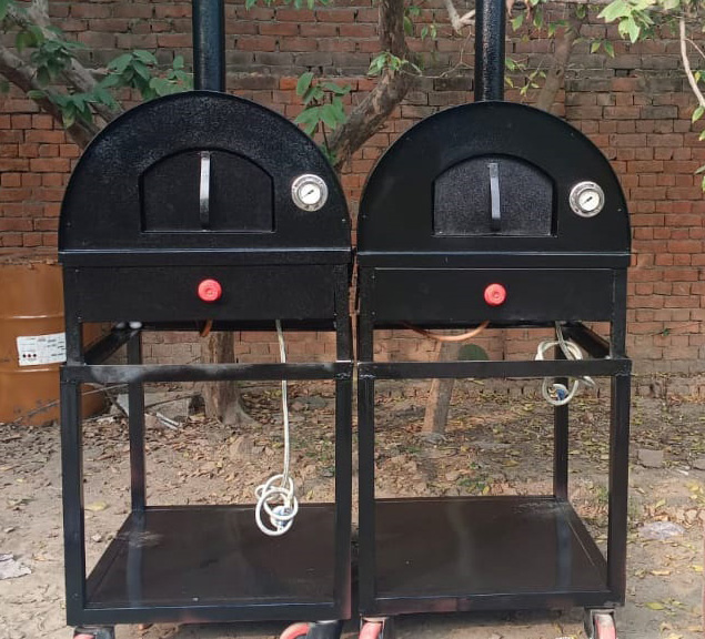 catering oven gas and wood fired