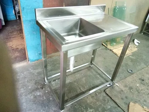 Stainless Steel Kitchen Sink Table