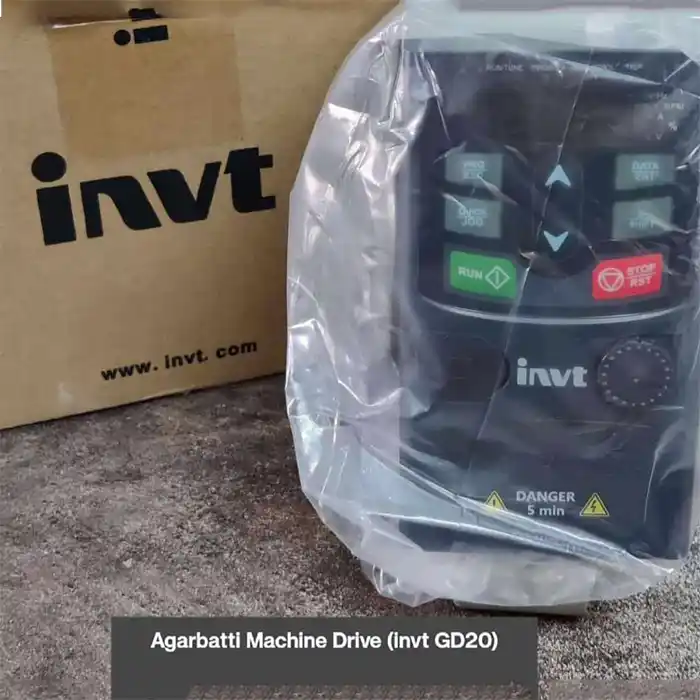 Agarbatti Machine Drive (Invt GD20)