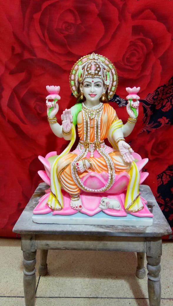 Laxmi Ji Statue (Marble) 2FT