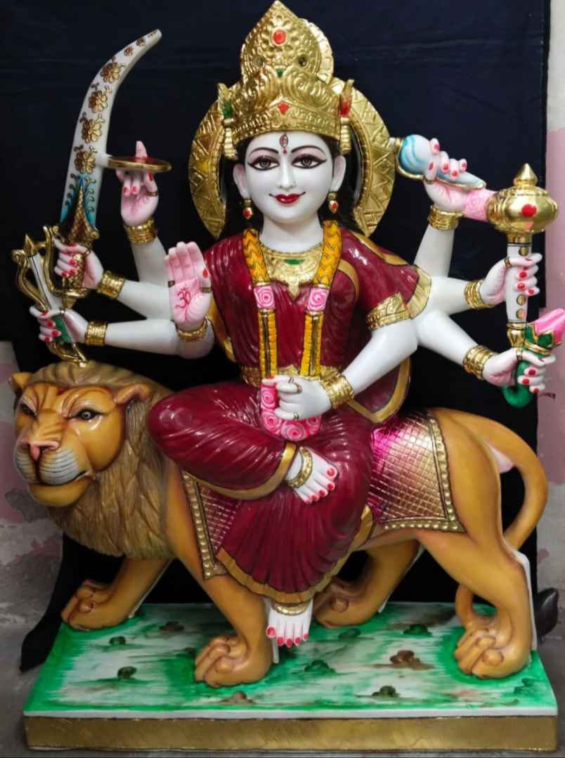 Durga Mata (Marble) 39 INCH