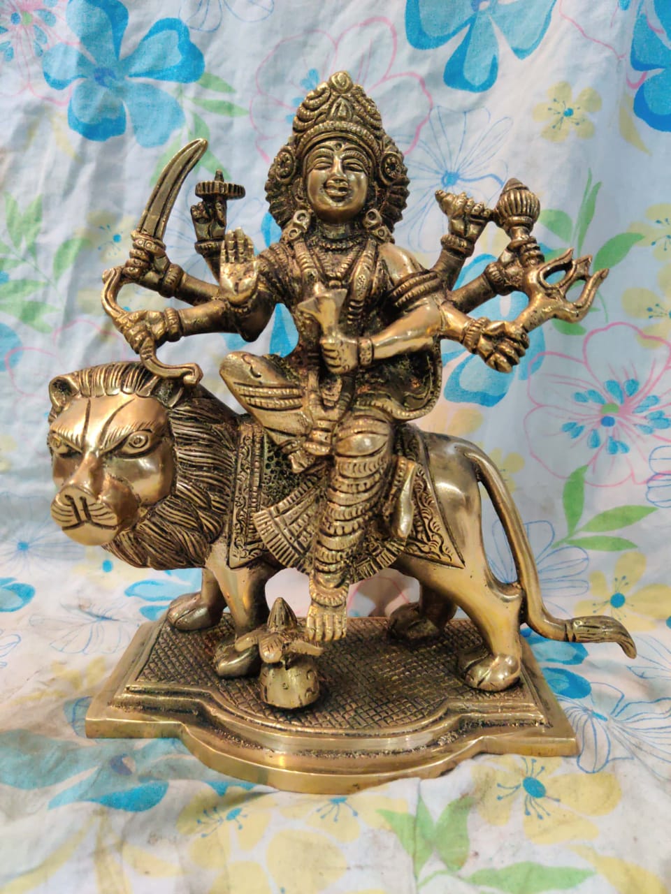 Brass Durga