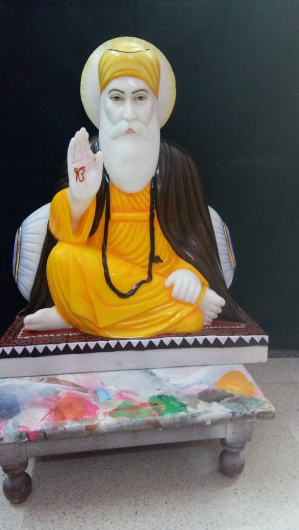 Guru Nanak Statue Made Of (Marble)