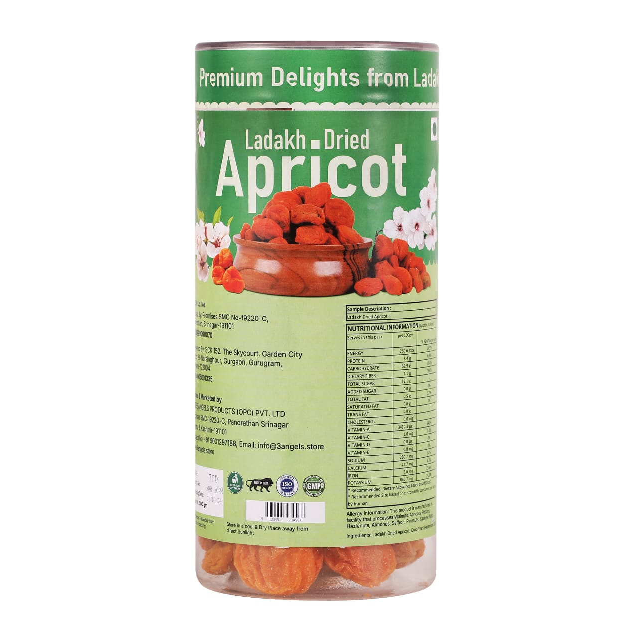 Ladakh Dried Apricot Can ..