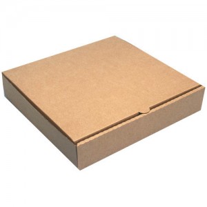 Plain Cardboard Pizza Box