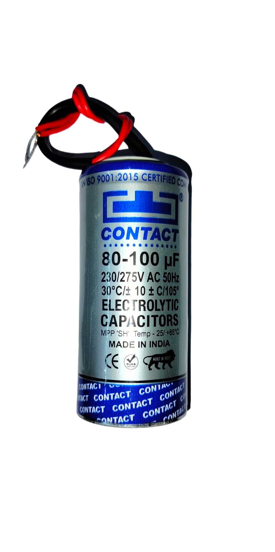 Contact Capacitor 80-100 Uf Supplier in Orai