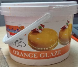 Buton Orange Glaze