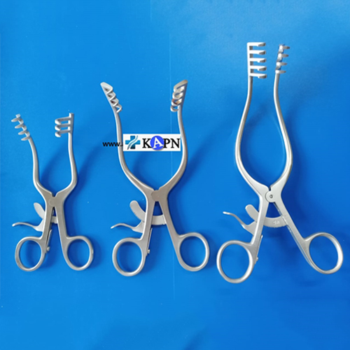 Self Retaining Retractor without Hinge