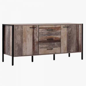 Industrial Wooden And Sideboard