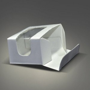 White Window Soap Packaging Box